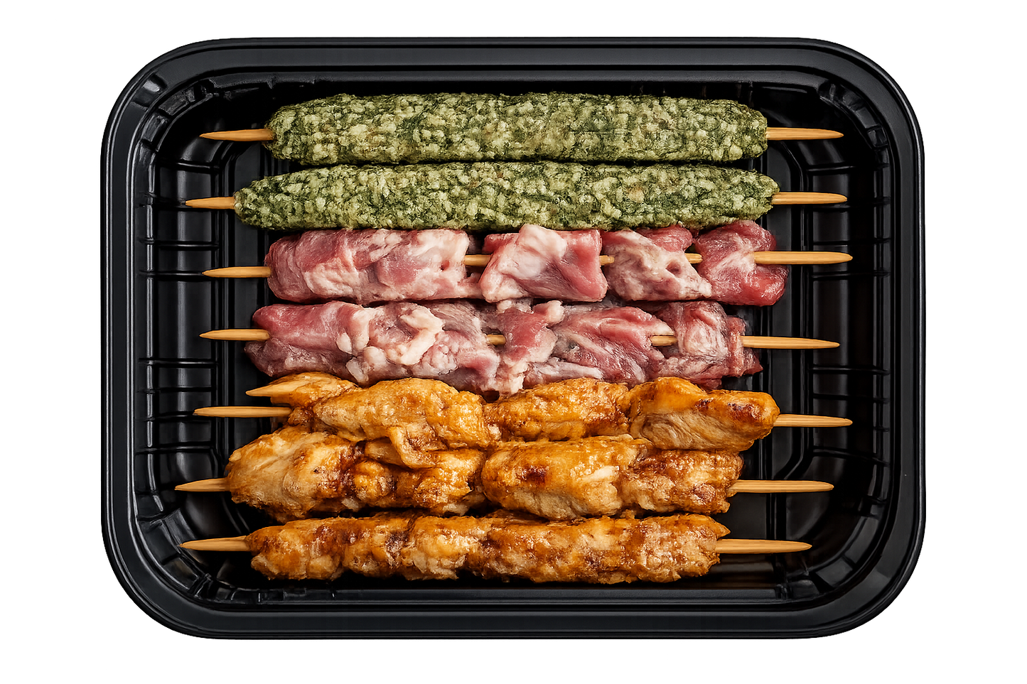 6 Extra-Spieße